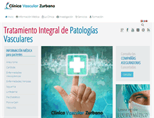 Tablet Screenshot of clinicazurbano.com